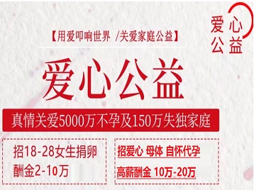 利州捐卵助孕生子 爱心志愿者招募